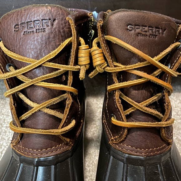 Womens Sperry Saltwater Duck Boots Size 6 - Picture 3 of 9